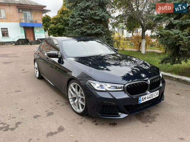 Синий БМВ 5 Серия, объемом двигателя 2 л и пробегом 82 тыс. км за 34000 $, фото 3 на Automoto.ua