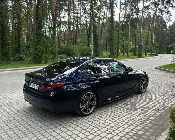 Синий БМВ 5 Серия, объемом двигателя 4.39 л и пробегом 41 тыс. км за 69000 $, фото 3 на Automoto.ua