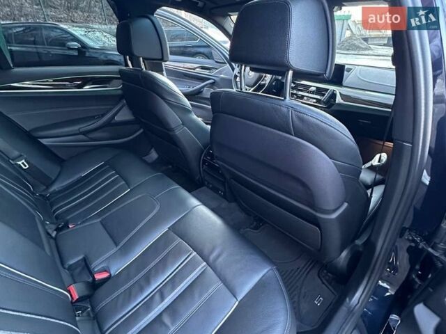 Синій БМВ 5 Серія, об'ємом двигуна 3 л та пробігом 77 тис. км за 44200 $, фото 10 на Automoto.ua