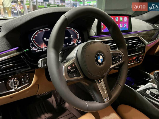 Синій БМВ 5 Серія, об'ємом двигуна 3 л та пробігом 70 тис. км за 55000 $, фото 4 на Automoto.ua