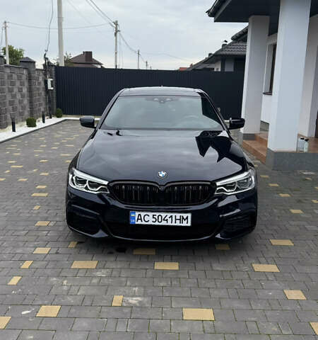 Синій БМВ 5 Серія, об'ємом двигуна 3 л та пробігом 97 тис. км за 45000 $, фото 3 на Automoto.ua