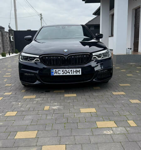 Синій БМВ 5 Серія, об'ємом двигуна 3 л та пробігом 97 тис. км за 45000 $, фото 2 на Automoto.ua