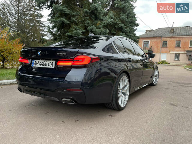 Синий БМВ 5 Серия, объемом двигателя 2 л и пробегом 82 тыс. км за 34000 $, фото 9 на Automoto.ua