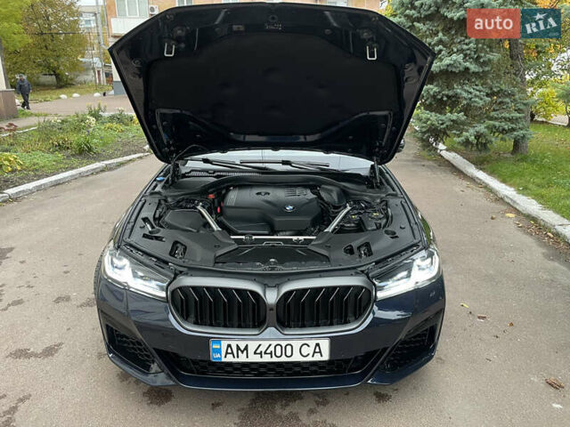 Синий БМВ 5 Серия, объемом двигателя 2 л и пробегом 82 тыс. км за 34000 $, фото 14 на Automoto.ua