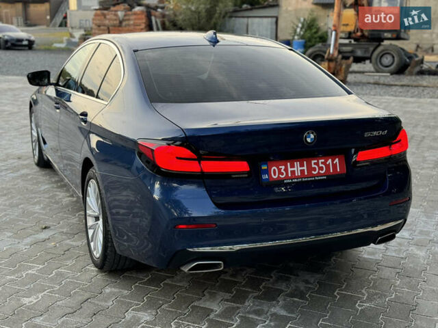 Синий БМВ 5 Серия, объемом двигателя 3 л и пробегом 246 тыс. км за 41500 $, фото 10 на Automoto.ua
