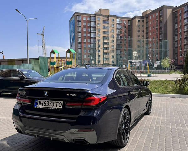 Синий БМВ 5 Серия, объемом двигателя 3 л и пробегом 59 тыс. км за 44000 $, фото 20 на Automoto.ua