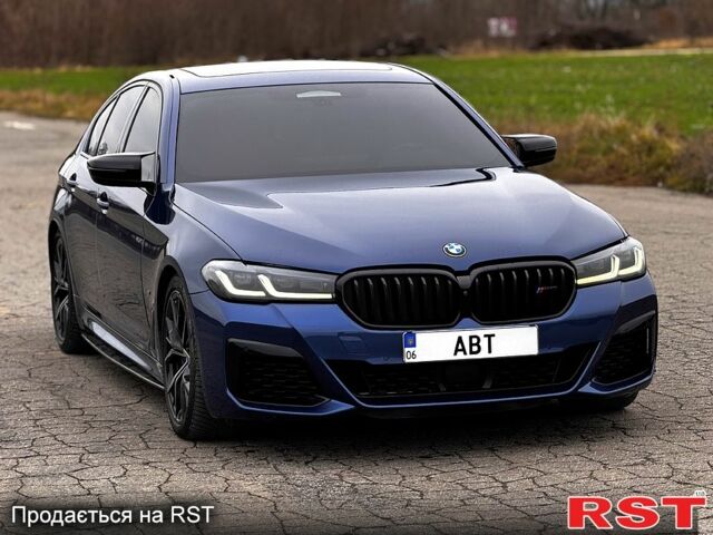 Синий БМВ 5 Серия, объемом двигателя 4.4 л и пробегом 71 тыс. км за 56500 $, фото 1 на Automoto.ua