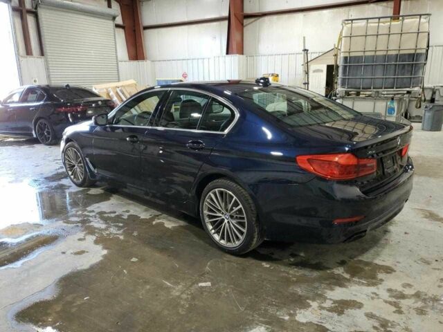 Синий БМВ 5 Серия, объемом двигателя 3 л и пробегом 47 тыс. км за 11500 $, фото 1 на Automoto.ua