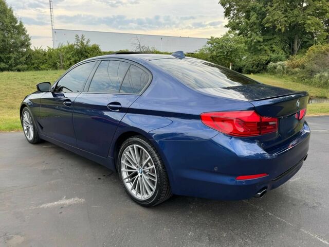 Синий БМВ 5 Серия, объемом двигателя 2 л и пробегом 41 тыс. км за 18900 $, фото 5 на Automoto.ua