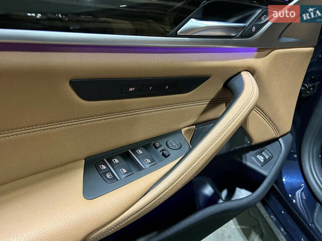 Синій БМВ 5 Серія, об'ємом двигуна 3 л та пробігом 70 тис. км за 55000 $, фото 7 на Automoto.ua