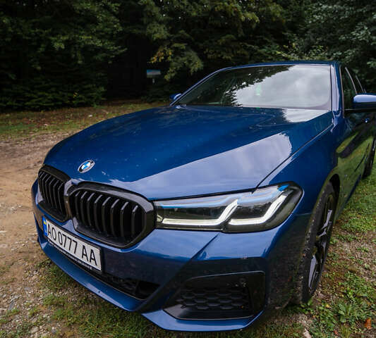 Синій БМВ 5 Серія, об'ємом двигуна 3 л та пробігом 173 тис. км за 55000 $, фото 14 на Automoto.ua