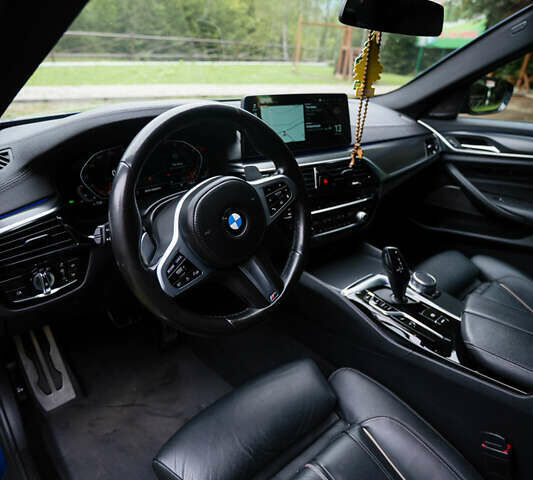 Синій БМВ 5 Серія, об'ємом двигуна 3 л та пробігом 173 тис. км за 55000 $, фото 22 на Automoto.ua