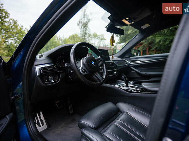 Синій БМВ 5 Серія, об'ємом двигуна 3 л та пробігом 173 тис. км за 55000 $, фото 21 на Automoto.ua