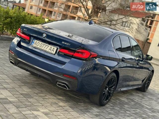 Синий БМВ 5 Серия, объемом двигателя 3 л и пробегом 181 тыс. км за 42500 $, фото 17 на Automoto.ua