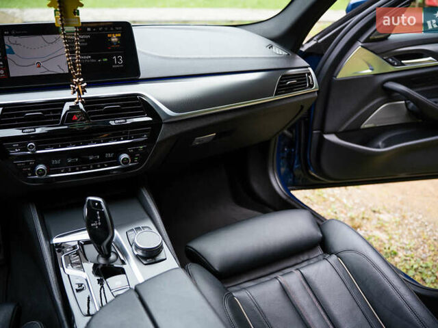 Синій БМВ 5 Серія, об'ємом двигуна 3 л та пробігом 173 тис. км за 55000 $, фото 34 на Automoto.ua