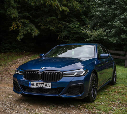 Синій БМВ 5 Серія, об'ємом двигуна 3 л та пробігом 173 тис. км за 55000 $, фото 54 на Automoto.ua