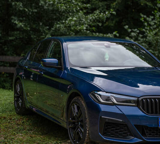 Синій БМВ 5 Серія, об'ємом двигуна 3 л та пробігом 173 тис. км за 55000 $, фото 48 на Automoto.ua