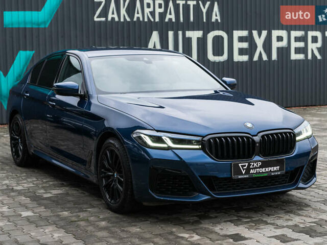 Синій БМВ 5 Серія, об'ємом двигуна 3 л та пробігом 182 тис. км за 45500 $, фото 3 на Automoto.ua