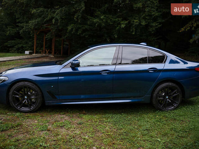 Синій БМВ 5 Серія, об'ємом двигуна 3 л та пробігом 173 тис. км за 55000 $, фото 47 на Automoto.ua