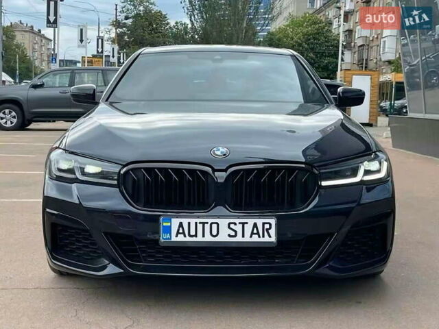 Синий БМВ 5 Серия, объемом двигателя 4.4 л и пробегом 67 тыс. км за 47900 $, фото 1 на Automoto.ua