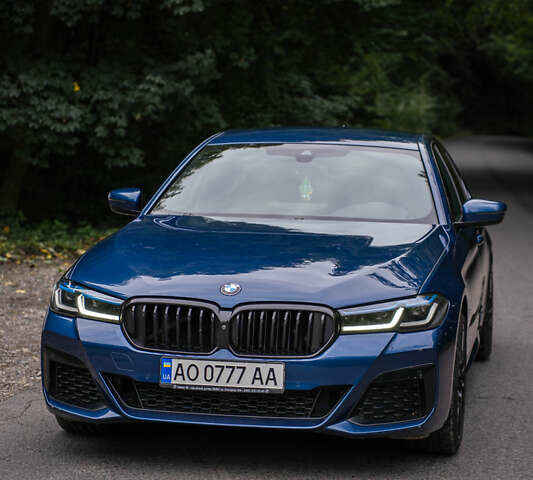 Синій БМВ 5 Серія, об'ємом двигуна 3 л та пробігом 173 тис. км за 55000 $, фото 6 на Automoto.ua