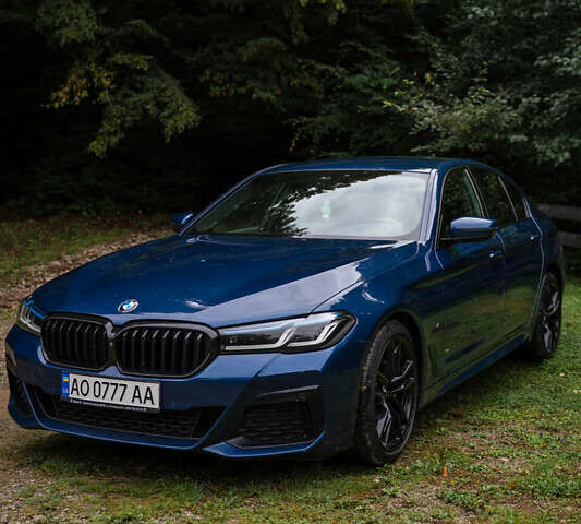 Синій БМВ 5 Серія, об'ємом двигуна 3 л та пробігом 173 тис. км за 55000 $, фото 46 на Automoto.ua