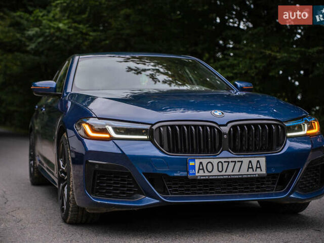 Синій БМВ 5 Серія, об'ємом двигуна 3 л та пробігом 173 тис. км за 55000 $, фото 5 на Automoto.ua