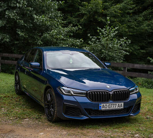 Синій БМВ 5 Серія, об'ємом двигуна 3 л та пробігом 173 тис. км за 55000 $, фото 52 на Automoto.ua