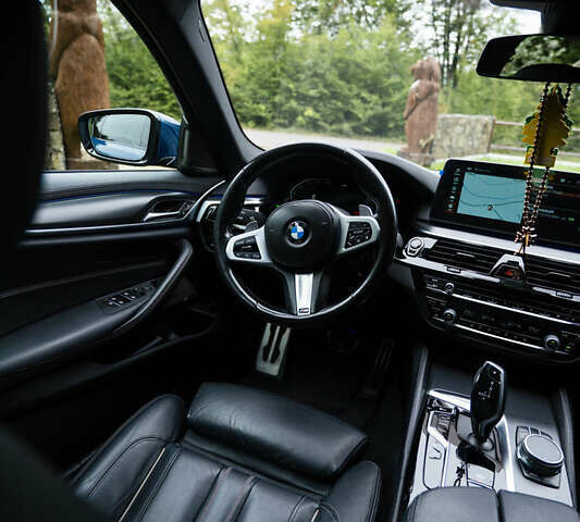 Синій БМВ 5 Серія, об'ємом двигуна 3 л та пробігом 173 тис. км за 55000 $, фото 15 на Automoto.ua