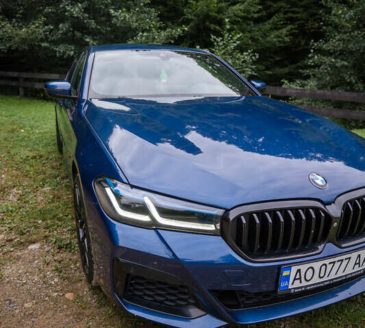 Синій БМВ 5 Серія, об'ємом двигуна 3 л та пробігом 173 тис. км за 55000 $, фото 11 на Automoto.ua