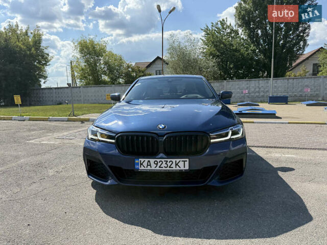 Синий БМВ 5 Серия, объемом двигателя 2.99 л и пробегом 89 тыс. км за 71000 $, фото 1 на Automoto.ua