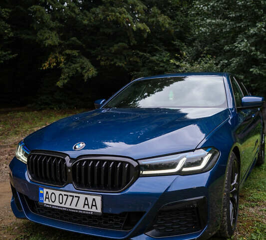 Синій БМВ 5 Серія, об'ємом двигуна 3 л та пробігом 173 тис. км за 55000 $, фото 10 на Automoto.ua