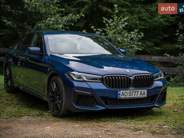 Синій БМВ 5 Серія, об'ємом двигуна 3 л та пробігом 173 тис. км за 55000 $, фото 53 на Automoto.ua