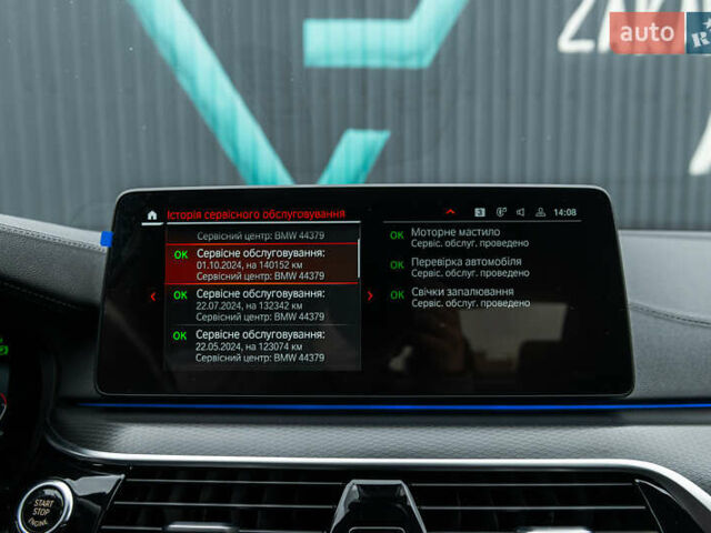 Синій БМВ 5 Серія, об'ємом двигуна 3 л та пробігом 182 тис. км за 45500 $, фото 43 на Automoto.ua