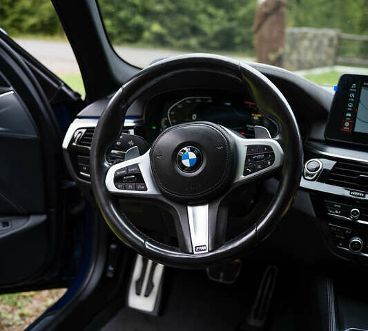 Синій БМВ 5 Серія, об'ємом двигуна 3 л та пробігом 173 тис. км за 55000 $, фото 32 на Automoto.ua