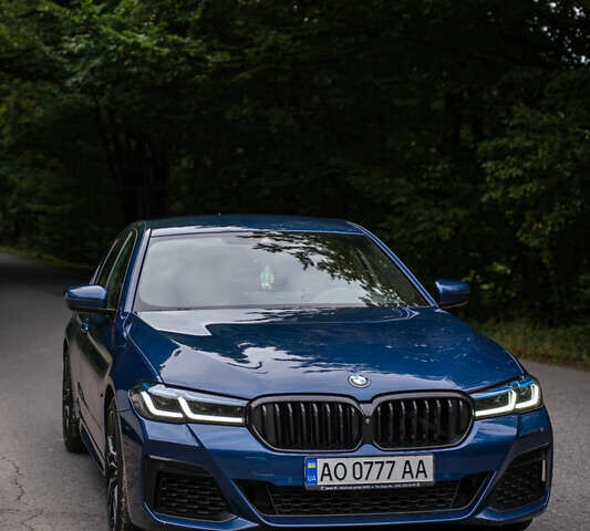 Синій БМВ 5 Серія, об'ємом двигуна 3 л та пробігом 173 тис. км за 55000 $, фото 7 на Automoto.ua