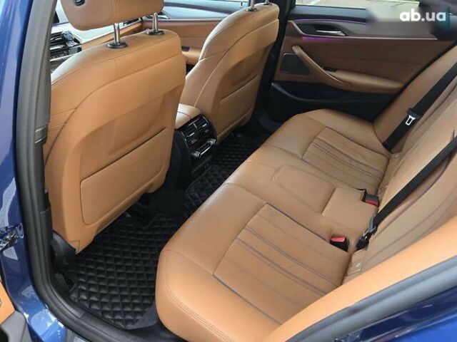 Синий БМВ 5 Серия, объемом двигателя 3 л и пробегом 94 тыс. км за 67900 $, фото 12 на Automoto.ua
