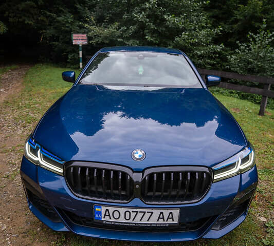 Синій БМВ 5 Серія, об'ємом двигуна 3 л та пробігом 173 тис. км за 55000 $, фото 13 на Automoto.ua