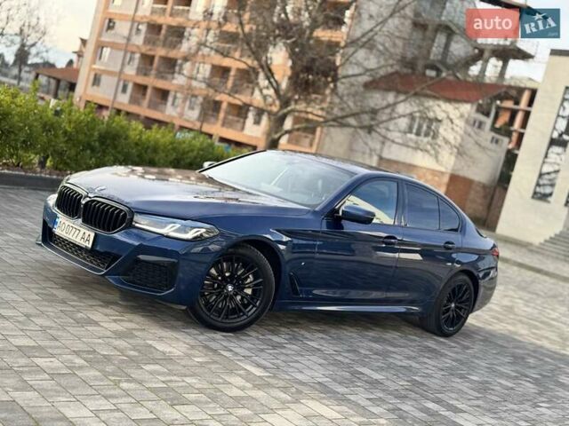 Синий БМВ 5 Серия, объемом двигателя 3 л и пробегом 181 тыс. км за 42500 $, фото 5 на Automoto.ua