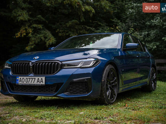 Синій БМВ 5 Серія, об'ємом двигуна 3 л та пробігом 173 тис. км за 55000 $, фото 45 на Automoto.ua