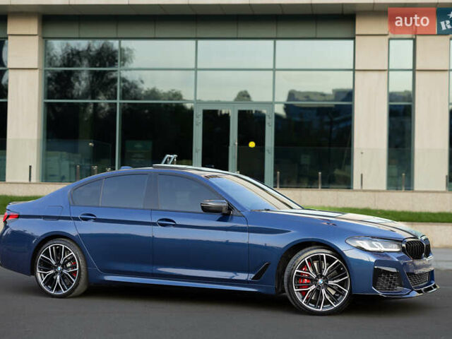 Синий БМВ 5 Серия, объемом двигателя 3 л и пробегом 87 тыс. км за 53000 $, фото 5 на Automoto.ua