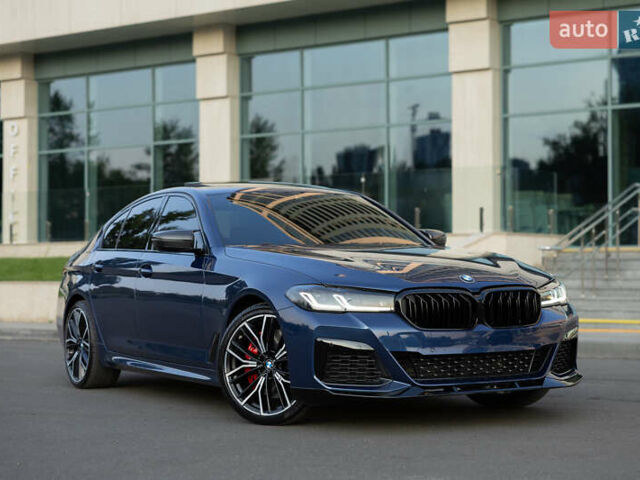 Синий БМВ 5 Серия, объемом двигателя 3 л и пробегом 87 тыс. км за 53000 $, фото 2 на Automoto.ua