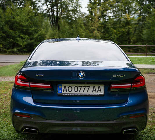 Синій БМВ 5 Серія, об'ємом двигуна 3 л та пробігом 173 тис. км за 55000 $, фото 44 на Automoto.ua