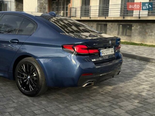 Синий БМВ 5 Серия, объемом двигателя 3 л и пробегом 181 тыс. км за 42500 $, фото 25 на Automoto.ua