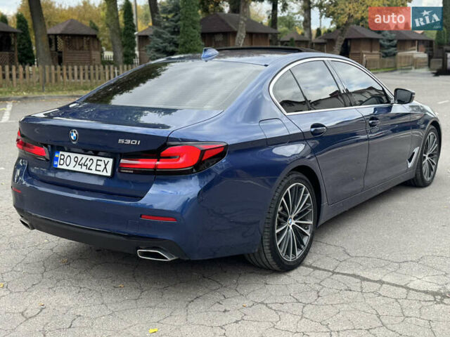 Синий БМВ 5 Серия, объемом двигателя 2 л и пробегом 30 тыс. км за 41000 $, фото 7 на Automoto.ua