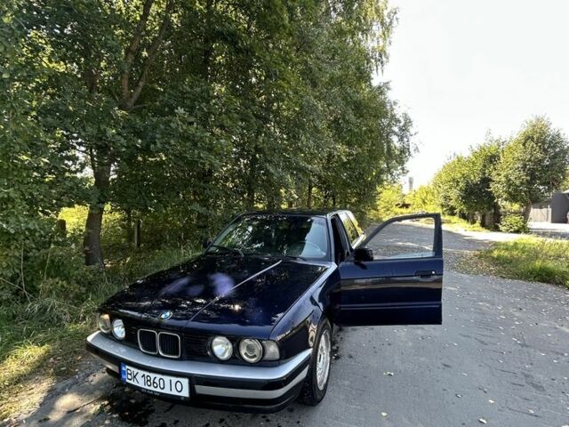 Синий БМВ 5 Серия, объемом двигателя 1.8 л и пробегом 350 тыс. км за 1600 $, фото 6 на Automoto.ua