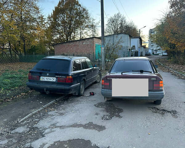 Синий БМВ 5 Серия, объемом двигателя 2.5 л и пробегом 400 тыс. км за 1300 $, фото 1 на Automoto.ua