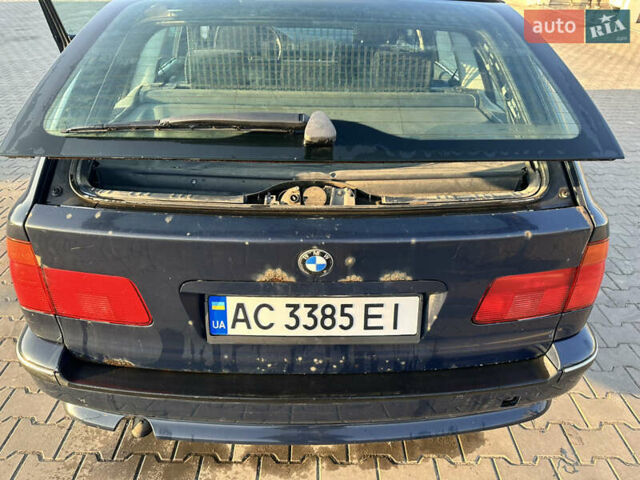 Синий БМВ 5 Серия, объемом двигателя 2.5 л и пробегом 460 тыс. км за 3750 $, фото 6 на Automoto.ua