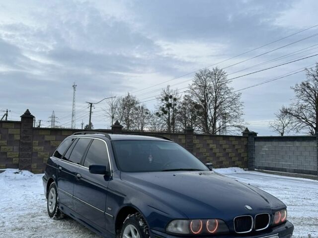 Синій БМВ 5 Серія, об'ємом двигуна 2.5 л та пробігом 400 тис. км за 3250 $, фото 1 на Automoto.ua