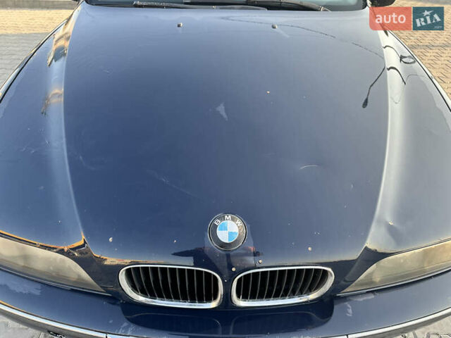 Синий БМВ 5 Серия, объемом двигателя 2.5 л и пробегом 460 тыс. км за 3750 $, фото 12 на Automoto.ua
